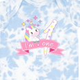 thumbnail image 4 of Inktastic I'm One Cute Unicorn 1st Birthday Boys or Girls Baby Bodysuit, 4 of 5