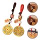 thumbnail image 1 of WEUVEB 2Ud Llaveros Monedas De Cobre Feng Shui Tradicional Para Y Suerte, 1 of 8