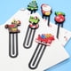 thumbnail image 5 of 6 piezas Marcadores de página navideños Marcadores de página con lindo patrón navideño para niños Regalo de invierno, 5 of 5