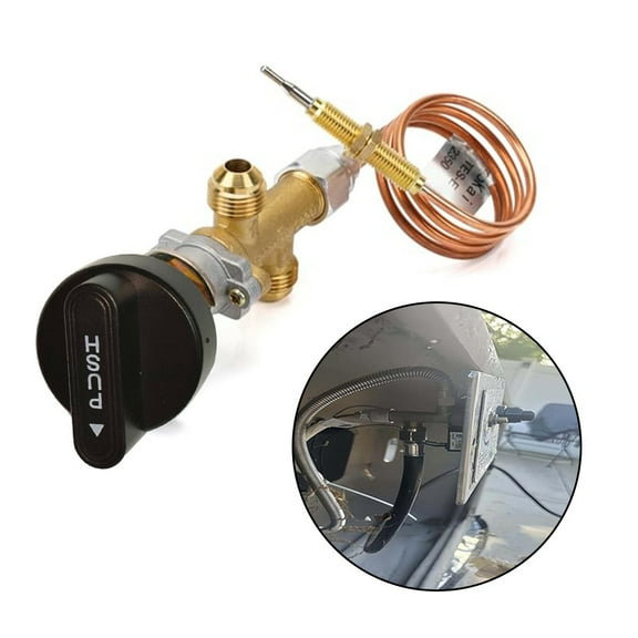 Low Pressure Propane Gas Flame Failure Safety Control Valve Kit for Fireplace