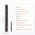 thumbnail image 5 of KFFKFF 15' Long Gutter Guard Brush Bristle Leaf Guard for 5" Gutters, 5 of 9