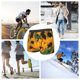 thumbnail image 4 of Fotbe Sunflowers 7 Calzoncillos Tipo Boxer con Bolsa de Soporte Total para Hombre, X-Temp Fresco, Transpirable y de Secado Rápido-Small, 4 of 5