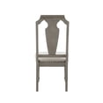 thumbnail image 4 of Newboti Furniture Zumala Beige Linen & Weathered Oak Finish Side Chair (Set of 2) 60008, 4 of 8