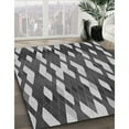 thumbnail image 2 of Ahgly Company Indoor Round Patterned Gray Cloud Gray Area Rugs, 8' Round, 2 of 6