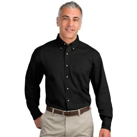 Stone Dress Clip - Port Authority Men's Long Sleeve Versatile Dress Shirt