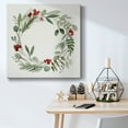 thumbnail image 6 of Holly Wreath I- Gallery Wrapped Canvas, 6 of 9