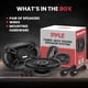 thumbnail image 4 of Altavoces estéreo para coche Pyle PL4163BK, 300 W, 4 x 6, triaxiales (par), 4 of 6