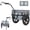 Black+ Gray + Steel, variant on 2-in-1 Bike Cargo Trailer with Foldable 70L Storage Box, 88LBS Capacity, 16" Quick Release Wheels & Waterproof Cover, Black-Gray