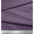 thumbnail image 3 of Soimoi Purple Moss Georgette Fabric Abstracts Abstract Fabric Prints By Yard 42 Inch Wide, 3 of 3