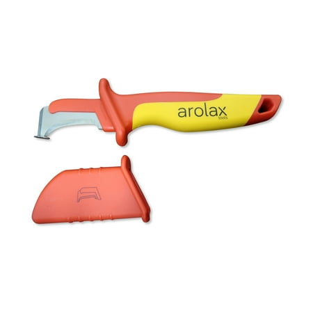 

Arolax Cable Sheath Stripping Knife - Utility Knife with Insulated Handle