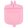 Bath Toy Organizer - Tub Toy Mesh Bag -Tub Toy Storage - Quick Dry Bathtub Toy Holder , Pink 15.7"x14"