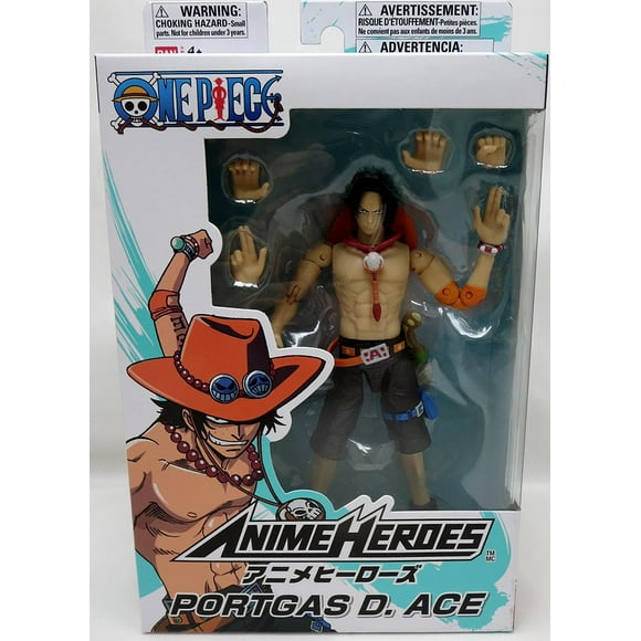 One Piece 6 Inch Action Figure Anime Heroes - Portugas D Ace