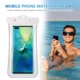 thumbnail image 4 of Bolsa portátil transparente con bolsa de aire flotante IPX8 para iPhone Xiaomi de menos de 7.2 pulgadas, 4 of 7