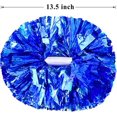 thumbnail image 2 of 4 Pack Cheerleading Pom Poms,metallic Cheer Pom Poms With Training Baton Handle, 2 of 5