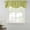 Green, variant on Vintage Nude Pink Tie Up Valance Curtains for Windows, Kitchen Curtains Window Treatments, Farmhouse Retro Solid Color Linen Texture Short Window Shades Valances for Bedroom Bathroom Cafe 42"x12"