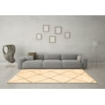 thumbnail image 3 of Ahgly Company Indoor Rectangle Solid Orange Modern Area Rugs, 7' x 10', 3 of 4