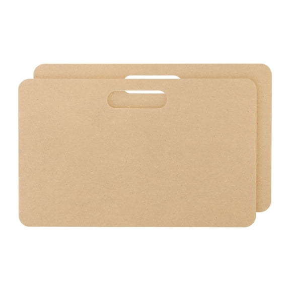 Uxcell 10 x 16" Wedging Board for Pottery with Built-in Handle, 2 Pcs 10mm Thickness Clay Board Portable Plaster Modeling Board for Pottery Clay Ceramics