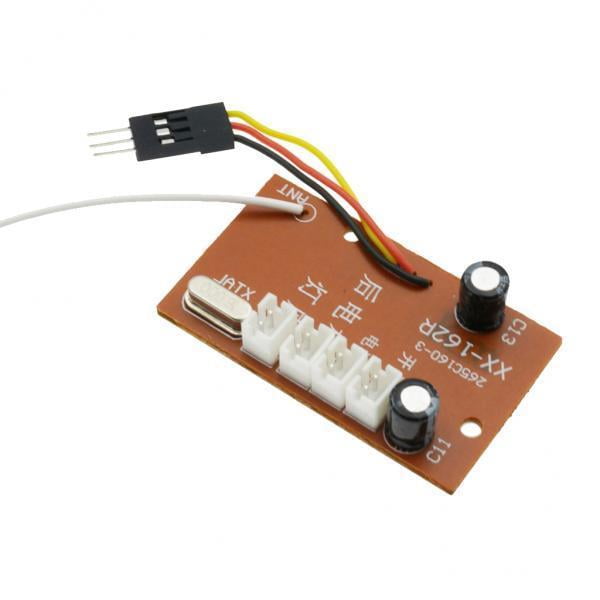 2x Reempzo de Piezas de Repuesto de de Circuito de Automóvil RC Adecuado para Piezas de Actualización de Troncales WPL RC Zulema placa de circuito del coche rc