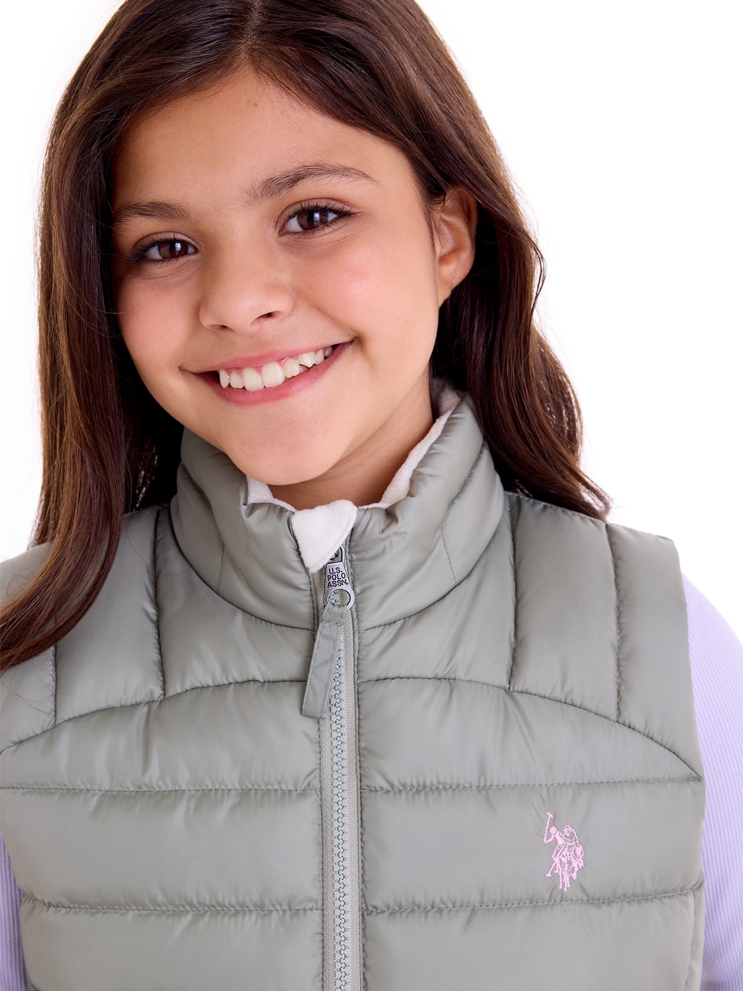 U.S. Polo Assn. Kids Puffer Vest, Sizes 4-18