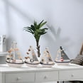 thumbnail image 3 of LAMIRO Wooden Sailing Boat Model Mini,Handmade Vintage Nautical Wood Sailing Boat Decoration,for Table Ornament,Photo Props,Beach Ocean Theme Party and Room Decor, 3 of 7