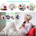 thumbnail image 2 of Gorro holgado JarSehera, de algodón, con gorros de quimioterapia, para mujer, 2 of 6