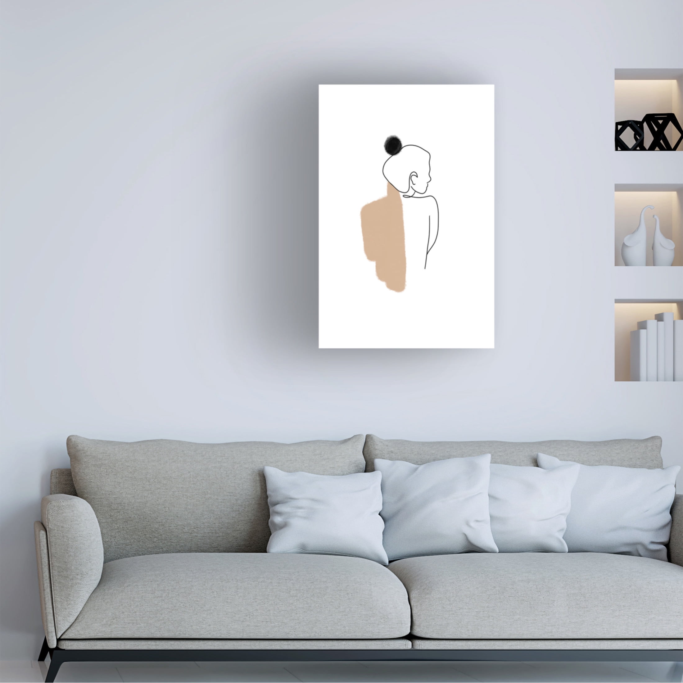 Trademark Fine Art Veronika Boulova Untitled Canvas Wall Art