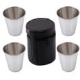 thumbnail image 2 of Matsuzay 4 Uds tazas medidoras básculas de cocina acero inoxidable 30ml taza de vino contenedor de Metal tazas de medición para accesorios de cocina Barra de herramientas Matsuzay HA004557-00, 2 of 6