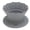 Gray, variant on Yajisi Pour Over Coffee Dripper Food Grade Silicone Collapsible Portable Hand Brewed Coffee Filter for Travel Camping Home Use Orange (7.09 inches / 18 cm)