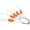 Orange-100 PCS, variant on (r) 100 Security Cable Seals Numbered Tags Tamper Proof Pull Tight Steel Wire For Truck Cargo Containers Oil Tank Milk Vehicle (green Pack Of 100pcs)