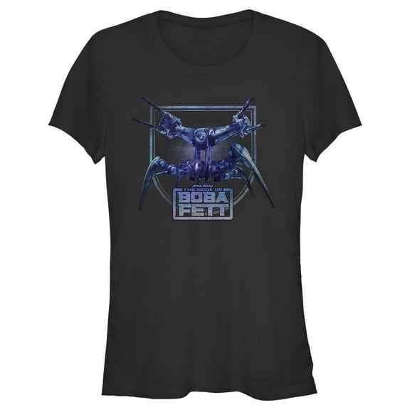 Junior's Star Wars: The Book of Boba Fett Annihilator Droid  Graphic Tee Black Small
