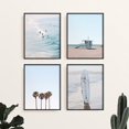 thumbnail image 4 of Haus and Hues Beach Wall Art Prints - Set of 4 Ocean Beach Art Prints | Nautical Themed Beach Decor | 8"x10" | Unframed, 4 of 6