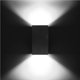 thumbnail image 2 of Toystoory Lámpara de pared LED COB para interiores de 6W, iluminación de aplique de forma trapezoidal de doble cabezal para sala de estar, Bar, Iluminación y accesorios Numero 3 Toystoory HA025699-03, 2 of 6