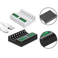 thumbnail image 2 of 1Pc Lcd Display Battery Charger With 8 Slot For Aa/Aaa Nicd Rechargeable Battery, 2 of 8