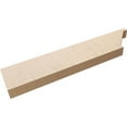 thumbnail image 6 of Ekena Millwork 2"W x 6"H x 28"L Burlington Woodgrain TimberThane Rafter Tail, Primed Tan, 6 of 6