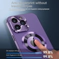 thumbnail image 4 of Funda Magsafe magnética de Metal para iPhone 15, 13, 12, 14 Pro Max, lente de pantalla completa de 360 °, cubierta protectora de vidrio HD de aleación de aluminio, 4 of 5