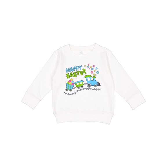 Inktastic Happy Easter Train Toddler Sweatshirt