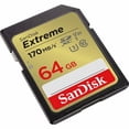 thumbnail image 6 of SanDisk Extreme 64 GB Class 10/UHS-I (U3) V30 SDXC, 6 of 7