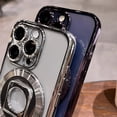 thumbnail image 5 of Soft TPU Plating Magsafe Phone Cases for iPhone 11 12 13 14 15 Pro Max 15 Plus Magnetic Ring Holder Case for iPhone 15Pro Cover, 5 of 5