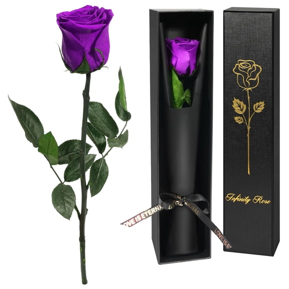 Yamonic Rosa Preservada para Regalo a Mamá 31 cm