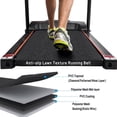 thumbnail image 5 of Clearance Foldable Treadmills for Home,Under Desk Electric Treadmill Workout Running Machine,2.5HP Portable Compact Treadmill with 12 Pre Set Programs and 16.5 Inch Wide TreadBelt, 5 of 6