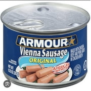 Armour Vienna Sausage, Original, 9.25 oz Can Keto Friendly and Gluten Free