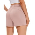 thumbnail image 4 of Pinspark Womens Sweat Shorts Casual Summer Athletic Short Elastic Drawstring Waisted Comfy Lounge Bottoms with Pockets, 4 of 5