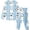 /c62Light Blue49, variant on JCCXIN Baby Girls Pajamas Halloween Sleepwear Long Sleeve Crew Neck Top And Pants 2 PC Sleep Set Ghost Graphic Soft Fall Winter Casual Daily Homewear Cozy Nightwear,Light Green,4-5 Years