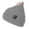 thumbnail image 3 of Hombres/mujeres moda tejido sólido hip-hop Skullies sombrero capó unisex Capdark azul, 3 of 5