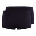 thumbnail image 2 of SKINY Bóxers para hombre, pack de 2 – trunks, pants, algodón stretch, single jersey Negro M (Medium), 2 of 4