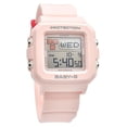 thumbnail image 1 of Casio Baby-G Plus Digital Pink Resin Strap Quartz BGD-10L-4 100M Women's Watch With Extra Band Loops, 1 of 3