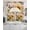 GoldenRod, variant on Vintage Sunflower Swag Kitchen Curtains Sets for Windows 24 Inch Length, Spring Summer Botanical Floral Rustic Short Window Curtain Panels Swags Valances and Tiers 3 Piece Set for Cafe/Dining Room