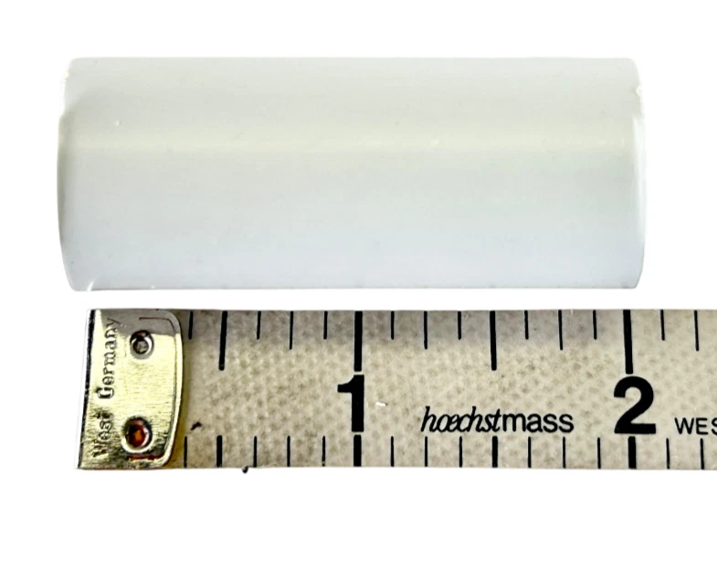 2.2 X 0.8 White Plastic Candle Cover Sleeves Chandelier Socket Sleeves Lot Of 24