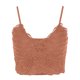 thumbnail image 4 of Chaleco de mujer Crop Sujetador inalámbrico Lencería Sexy con cuello en V Ropa interior de encaje sólido Camisola Fridja nalpqowj37264, 4 of 4
