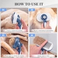 thumbnail image 7 of Self Cleaning Slicker Brush,Deshedding Grooming Tool with Release Button for Dog & Cat,Suitable for Shedding Long/Short Hair, 7 of 7
